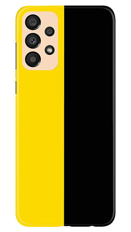 Black Yellow Pattern Mobile Back Case for Samsung Galaxy A33 5G (Design - 354)