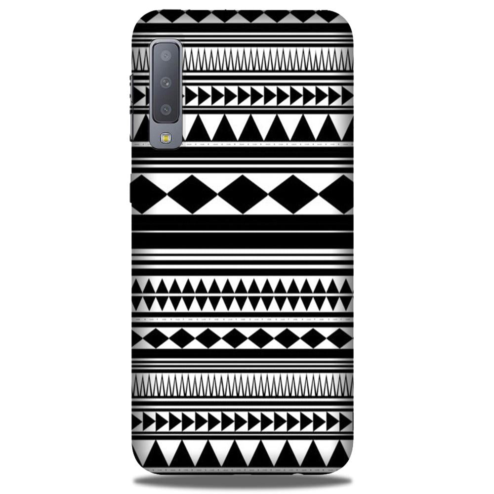 Black white Pattern Case for Samsung A50