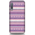 Zigzag line pattern3 Case for Samsung A50