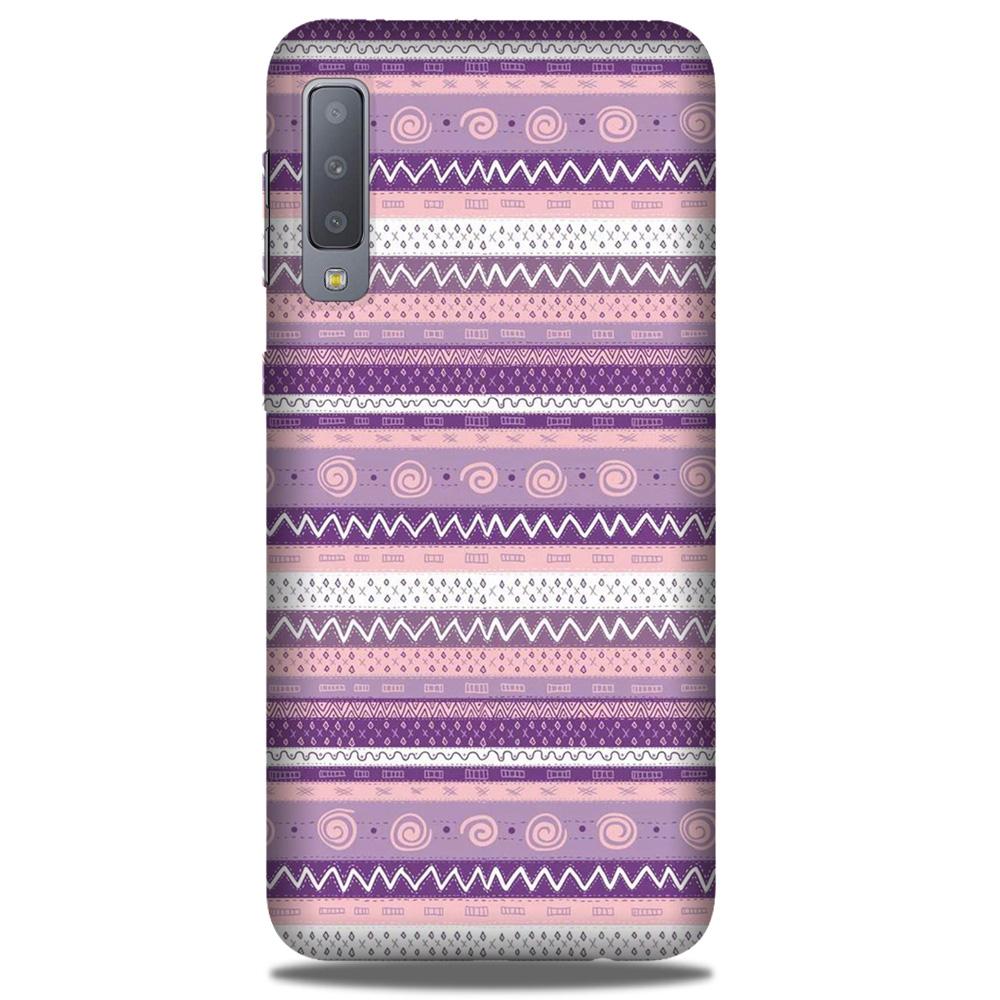 Zigzag line pattern3 Case for Samsung A50