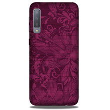 Purple Backround Mobile Back Case for Galaxy A50 (Design - 22)
