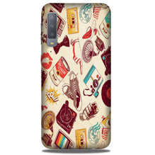 Vintage Mobile Back Case for Galaxy A50 (Design - 35)