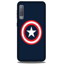 Captain America Mobile Back Case for Galaxy A50 (Design - 42)