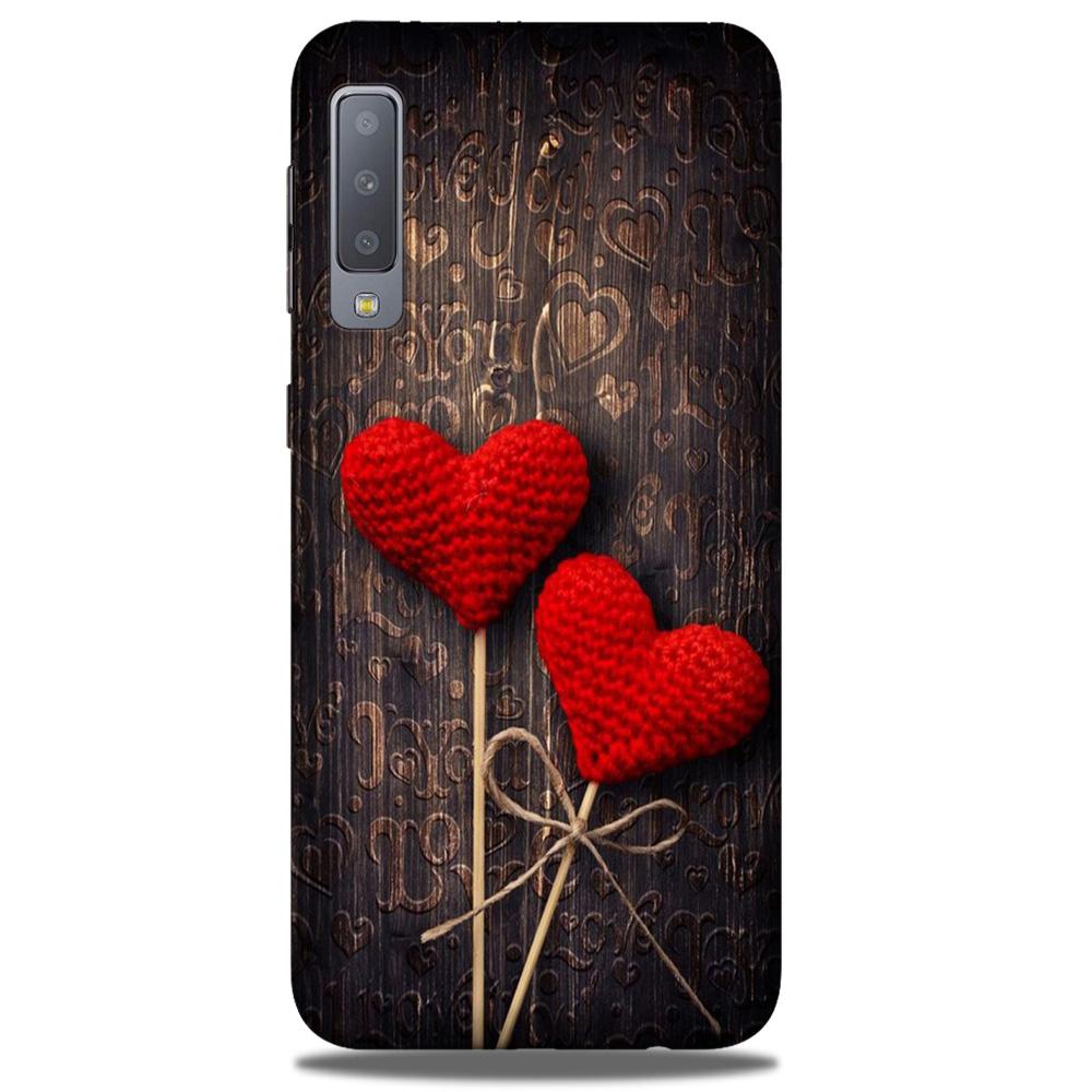 Red Hearts Case for Samsung A50