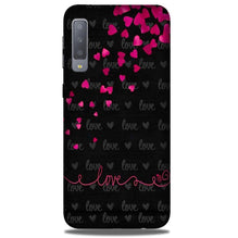 Love in Air Mobile Back Case for Galaxy A50 (Design - 89)