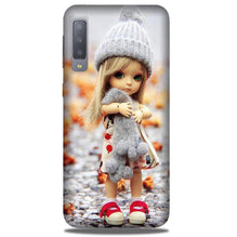 Cute Doll Mobile Back Case for Galaxy A50 (Design - 93)