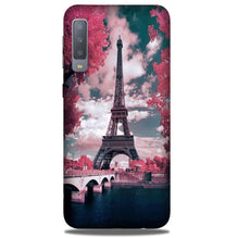 Eiffel Tower Mobile Back Case for Galaxy A50  (Design - 101)