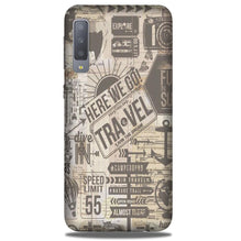 Travel Mobile Back Case for Galaxy A50  (Design - 104)