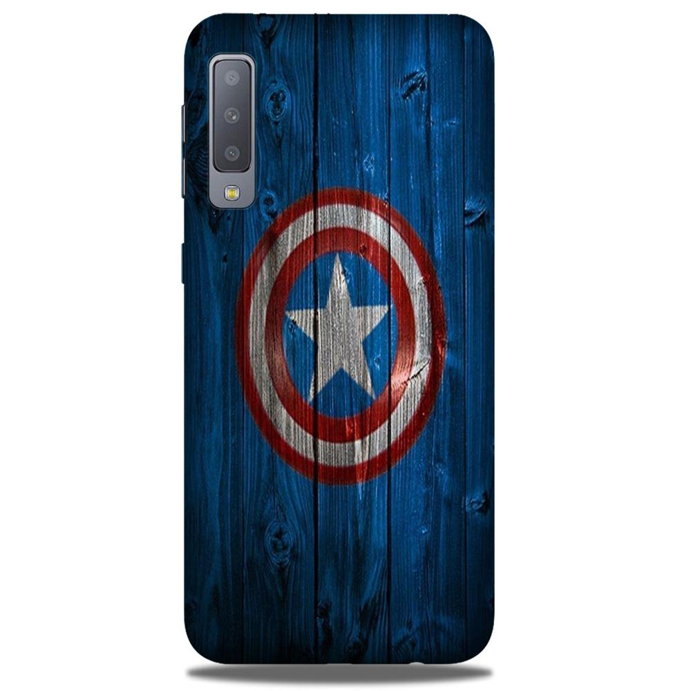 Captain America Superhero Case for Samsung A50  (Design - 118)