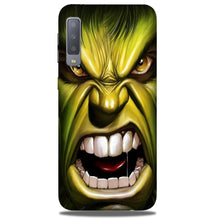 Hulk Superhero Mobile Back Case for Galaxy A50  (Design - 121)