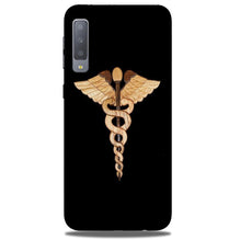 Doctor Logo Mobile Back Case for Galaxy A50  (Design - 134)
