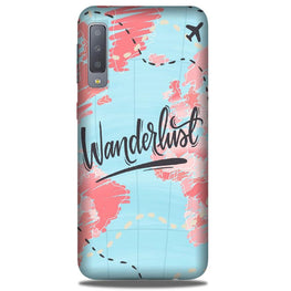 Wonderlust Travel Case for Galaxy A50 (Design No. 223)