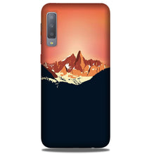 Mountains Mobile Back Case for Galaxy A50 (Design - 227)
