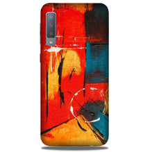 Modern Art Mobile Back Case for Galaxy A50 (Design - 239)