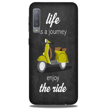Life is a Journey Mobile Back Case for Galaxy A50 (Design - 261)