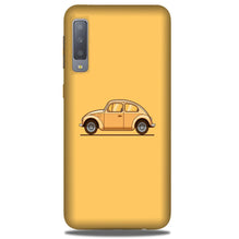 Vintage Car Mobile Back Case for Galaxy A50 (Design - 262)