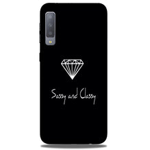 Sassy and Classy Mobile Back Case for Galaxy A50 (Design - 264)