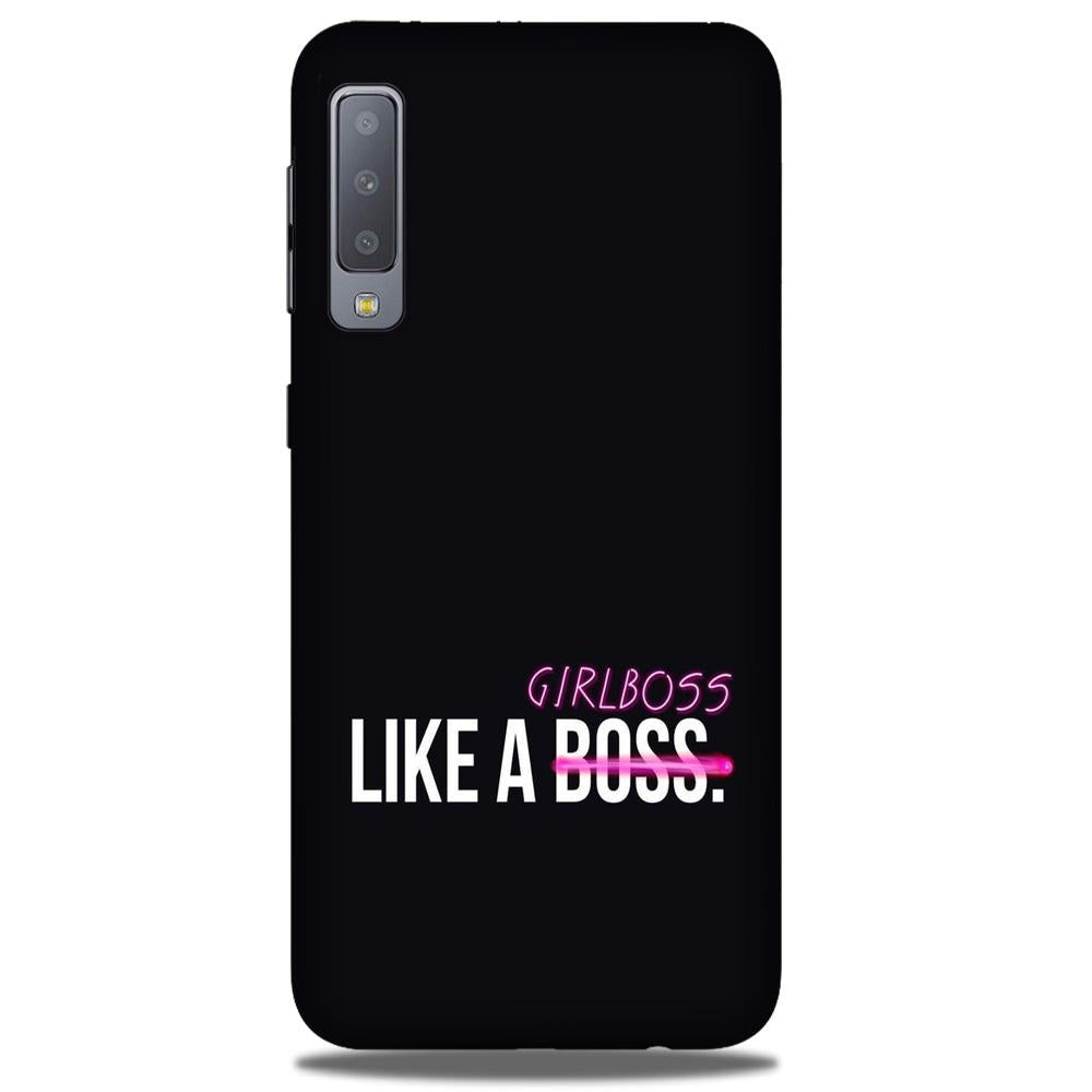 Like a Girl Boss Case for Samsung A50 (Design No. 265)
