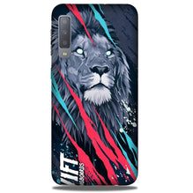 Lion Mobile Back Case for Galaxy A50 (Design - 278)