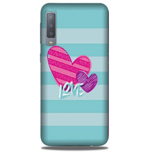 Love Mobile Back Case for Galaxy A50 (Design - 299)