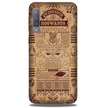 Hogwarts Mobile Back Case for Galaxy A50 (Design - 304)