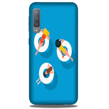 Girlish Mobile Back Case for Galaxy A50 (Design - 306)