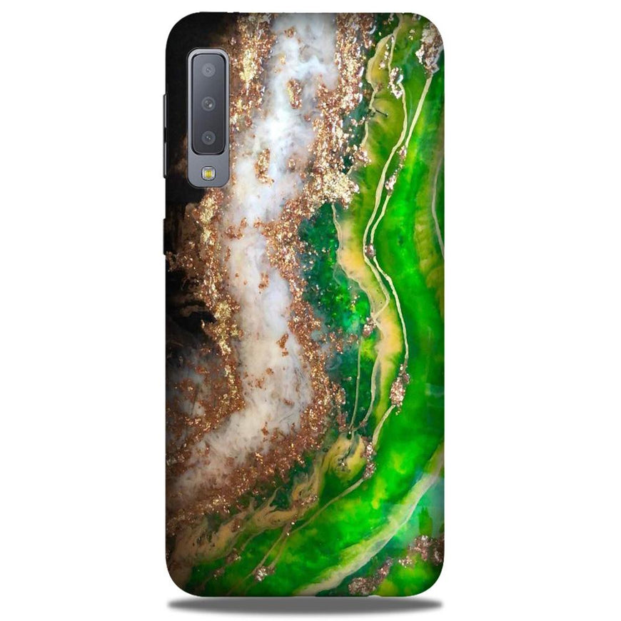 Marble Texture Mobile Back Case for Galaxy A50 (Design - 307)