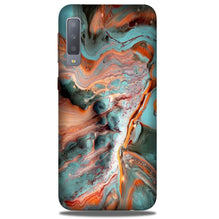 Marble Texture Mobile Back Case for Galaxy A50 (Design - 309)