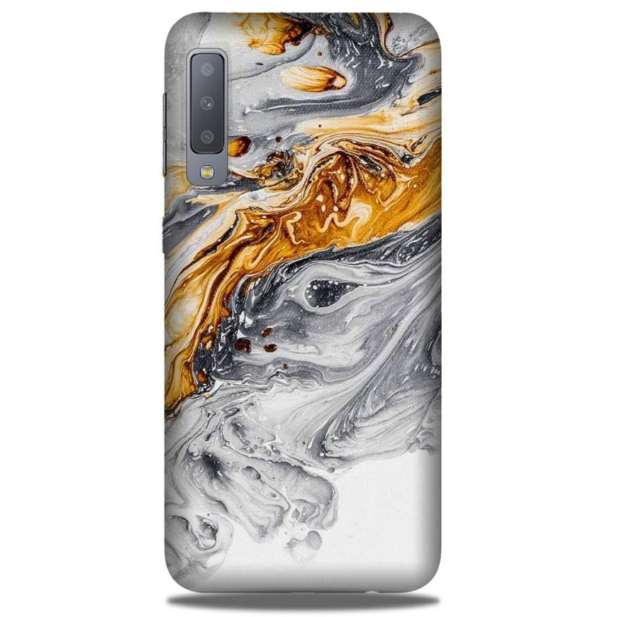 Marble Texture Mobile Back Case for Galaxy A50 (Design - 310)
