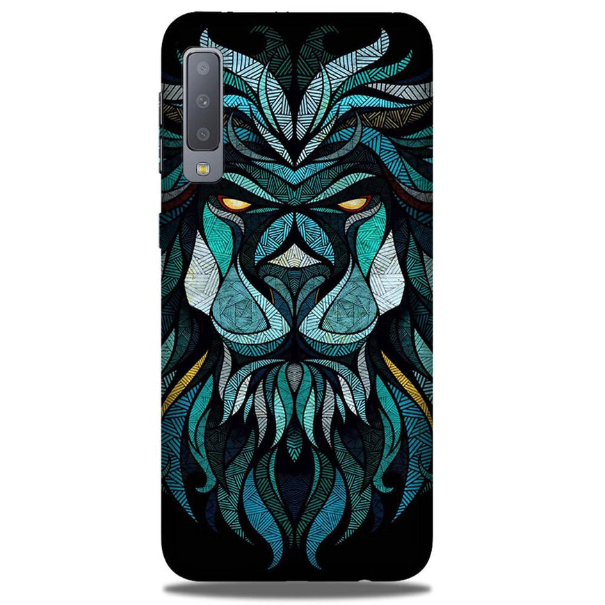 Lion Mobile Back Case for Galaxy A50 (Design - 314)