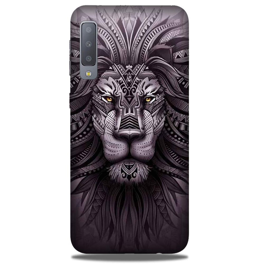Lion Mobile Back Case for Galaxy A50 (Design - 315)