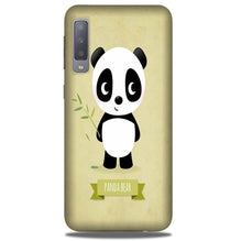 Panda Bear Mobile Back Case for Galaxy A50 (Design - 317)