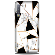 Marble Texture Mobile Back Case for Galaxy A50 (Design - 322)