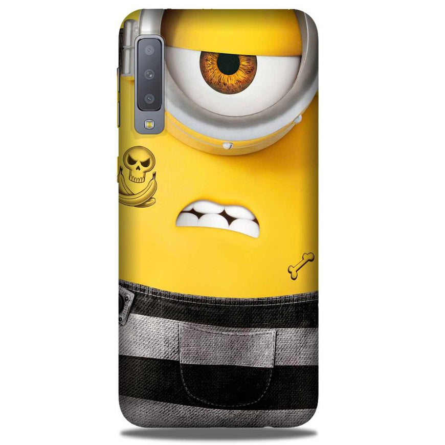 Minion Mobile Back Case for Galaxy A50 (Design - 324)