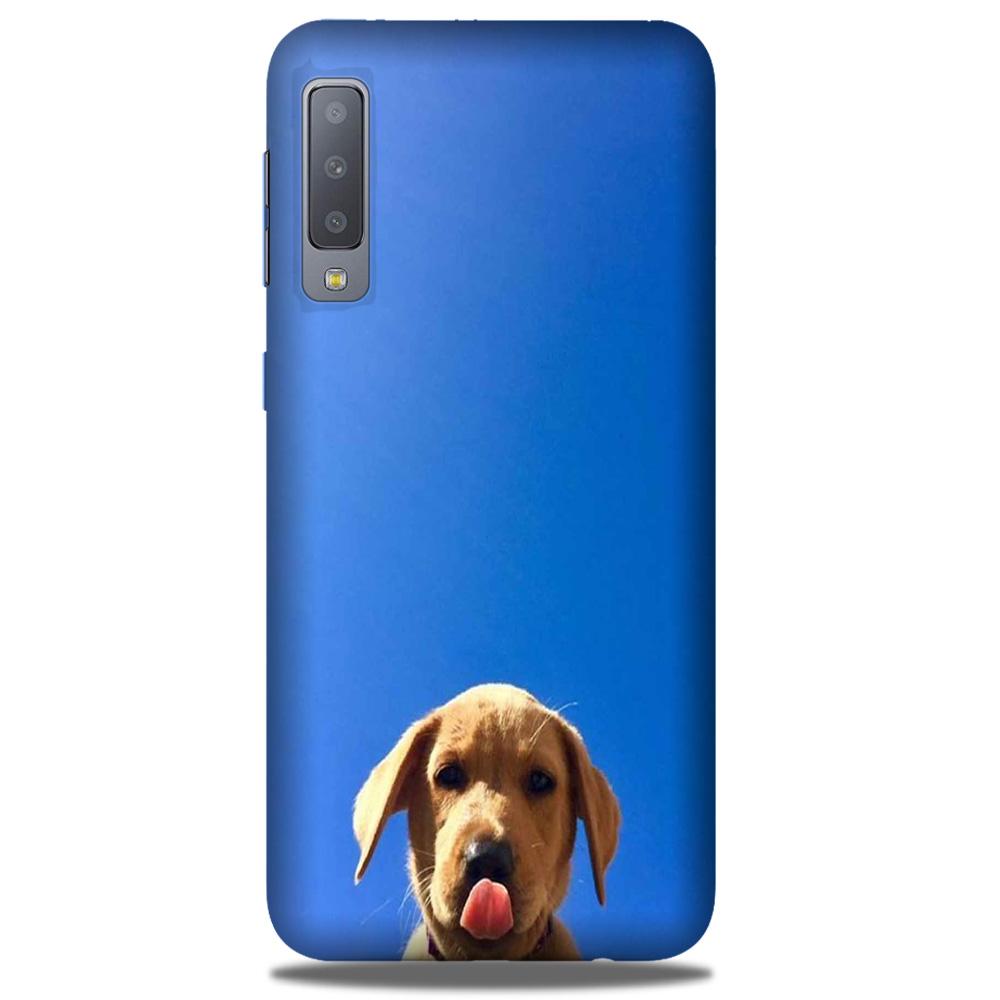 Dog Mobile Back Case for Galaxy A50 (Design - 332)