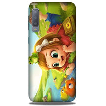 Baby Girl Mobile Back Case for Galaxy A50 (Design - 339)