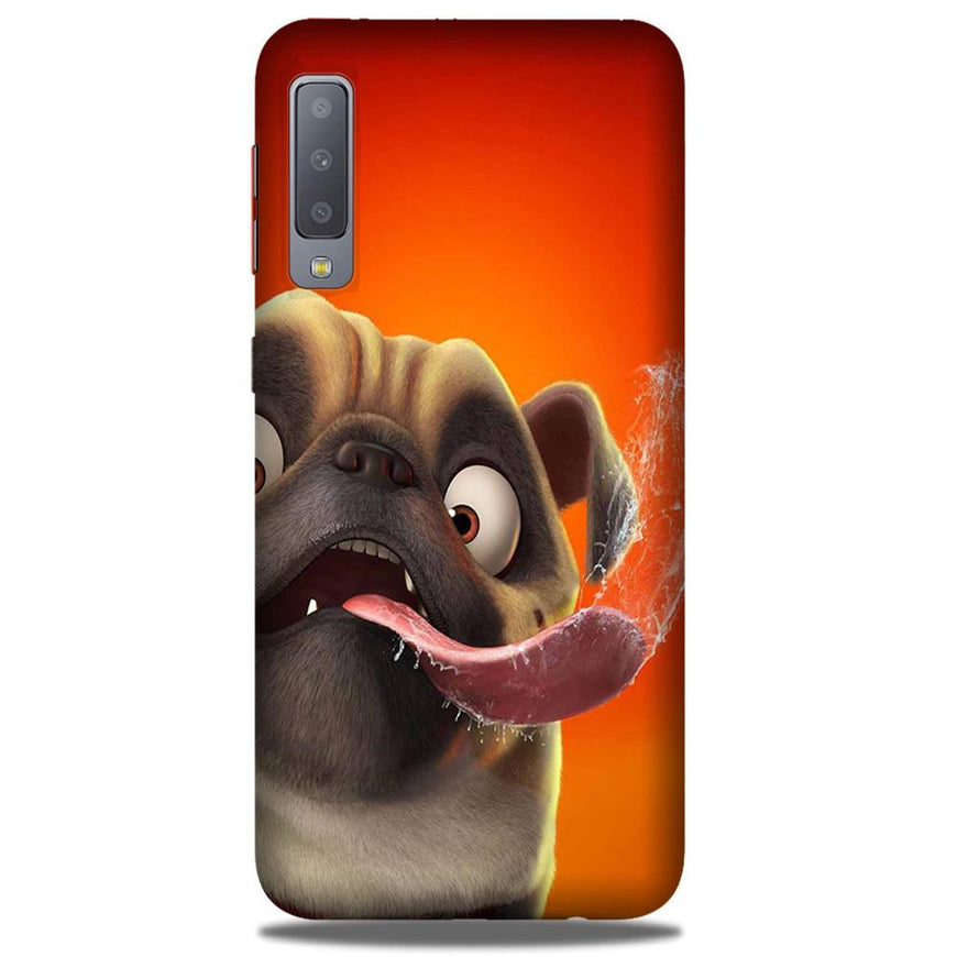 Dog Mobile Back Case for Galaxy A50 (Design - 343)