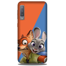 Cartoon Mobile Back Case for Galaxy A50 (Design - 346)