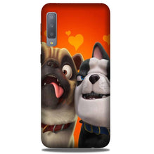 Dog Puppy Mobile Back Case for Galaxy A50 (Design - 350)