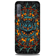 Owl Mobile Back Case for Galaxy A50 (Design - 360)