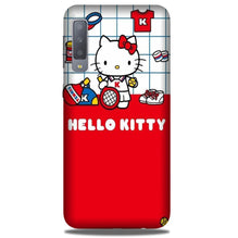 Hello Kitty Mobile Back Case for Galaxy A50 (Design - 363)