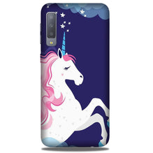 Unicorn Mobile Back Case for Galaxy A50 (Design - 365)