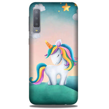 Unicorn Mobile Back Case for Galaxy A50 (Design - 366)