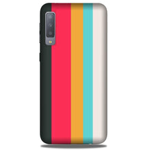 Color Pattern Mobile Back Case for Galaxy A50 (Design - 369)