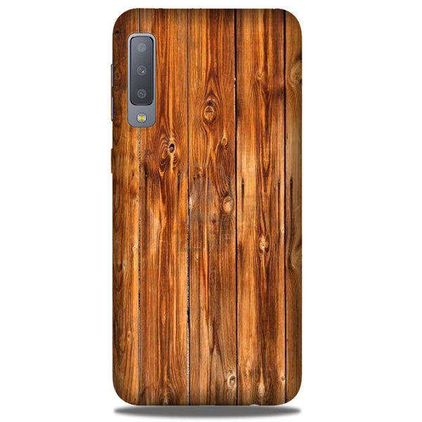 Wooden Texture Mobile Back Case for Galaxy A50 (Design - 376)