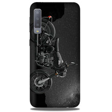 Royal Enfield Mobile Back Case for Galaxy A50 (Design - 381)