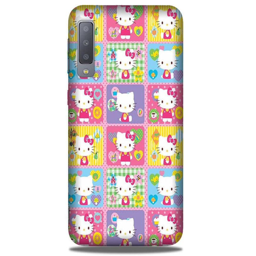 Kitty Mobile Back Case for Galaxy A50 (Design - 400)
