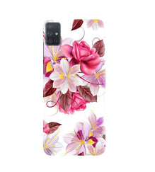 Beautiful flowers Mobile Back Case for Samsung Galaxy A51 (Design - 23)