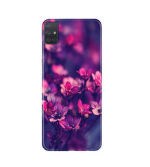 flowers Mobile Back Case for Samsung Galaxy A51 (Design - 25)