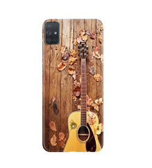 Guitar Mobile Back Case for Samsung Galaxy A51 (Design - 43)